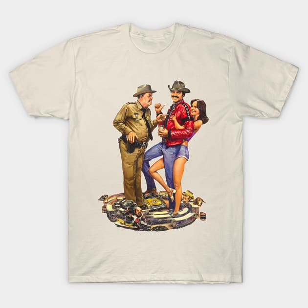 Smokey and the Bandit T-Shirt by darklordpug